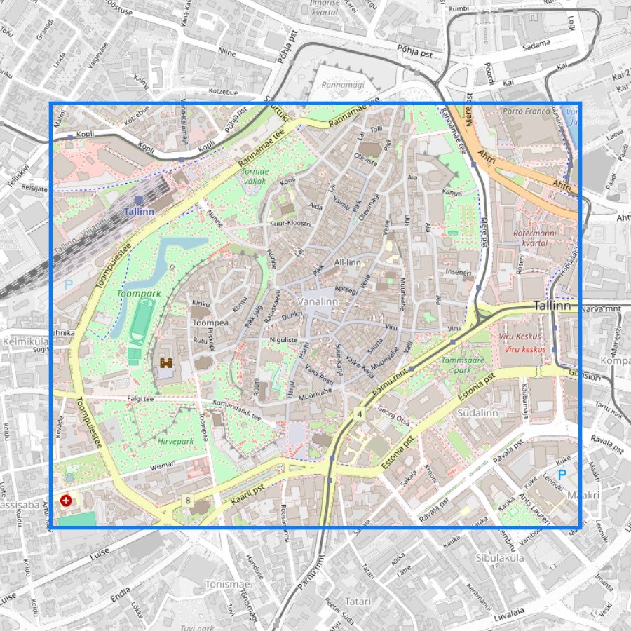 Questory “Photo Quest” Game in Tallinn, Estonia — Map Questory City Adventure Game in Tallinn, Estonia — City Quest