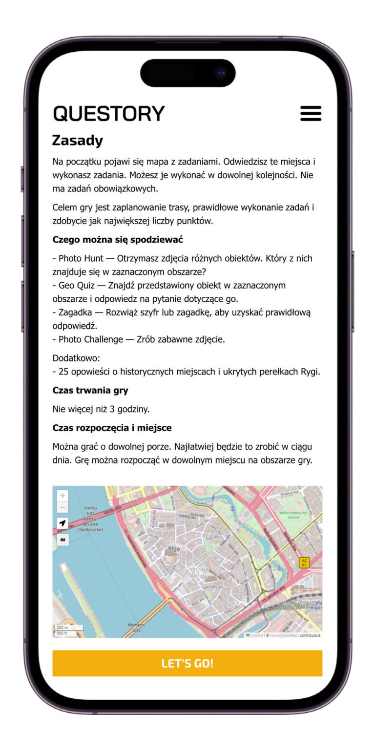 Questory Photo Quest Demo — Zasady gry