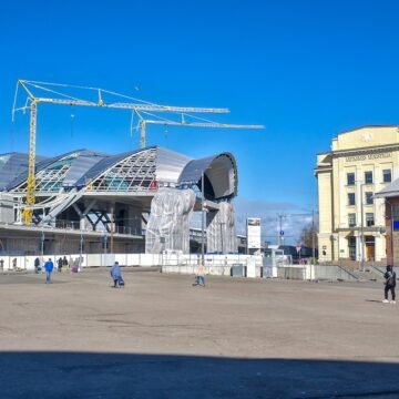 Rail Baltica Rīgas Centrālā mezgla būvlaukums